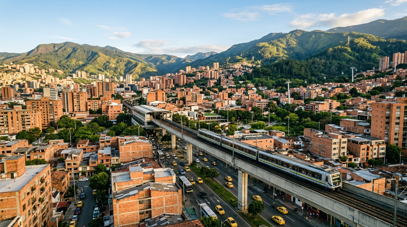 Valle de Aburrá y sistema Metro de Medellín